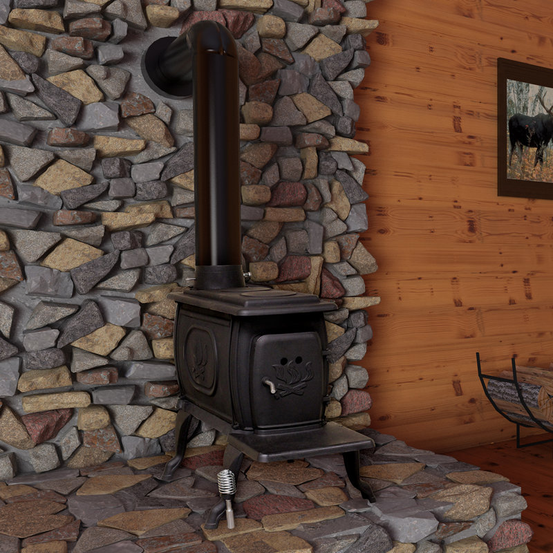 US Stove 900 sq. ft. Direct Vent Wood Stove & Reviews Wayfair